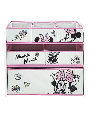 Meuble de Rangement à 6 paniers Disney Minnie