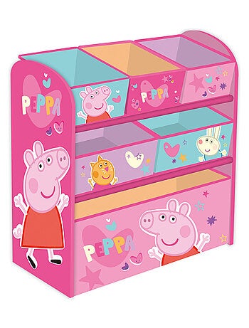 Meuble de Rangement à 6 paniers Peppa Pig