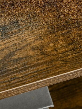 Meuble de rangement chiffonnier 2 tiroirs design industriel