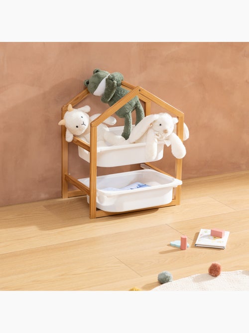 Meuble de rangement en bois BAKO - Kiabi Meuble de rangement en bois BAKO - Kiabi