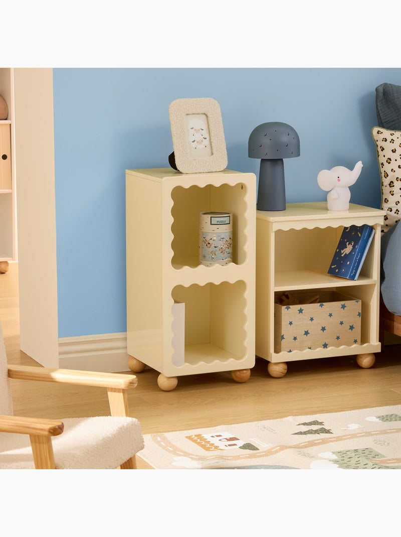 Meuble de rangement enfant 2 cases Beige - Kiabi