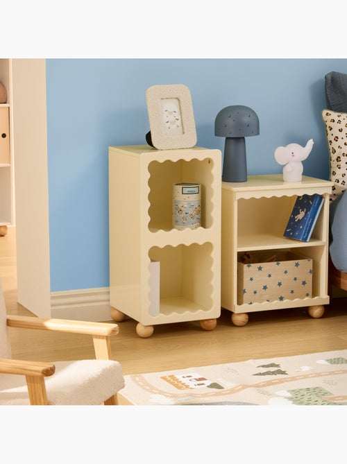 Meuble de rangement enfant 2 compartiments BOULI - Kiabi Meuble de rangement enfant 2 compartiments BOULI - Kiabi
