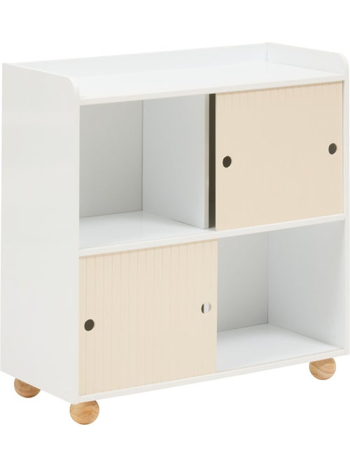 Meuble de rangement enfant 2 portes coulissantes BOULI - Kiabi