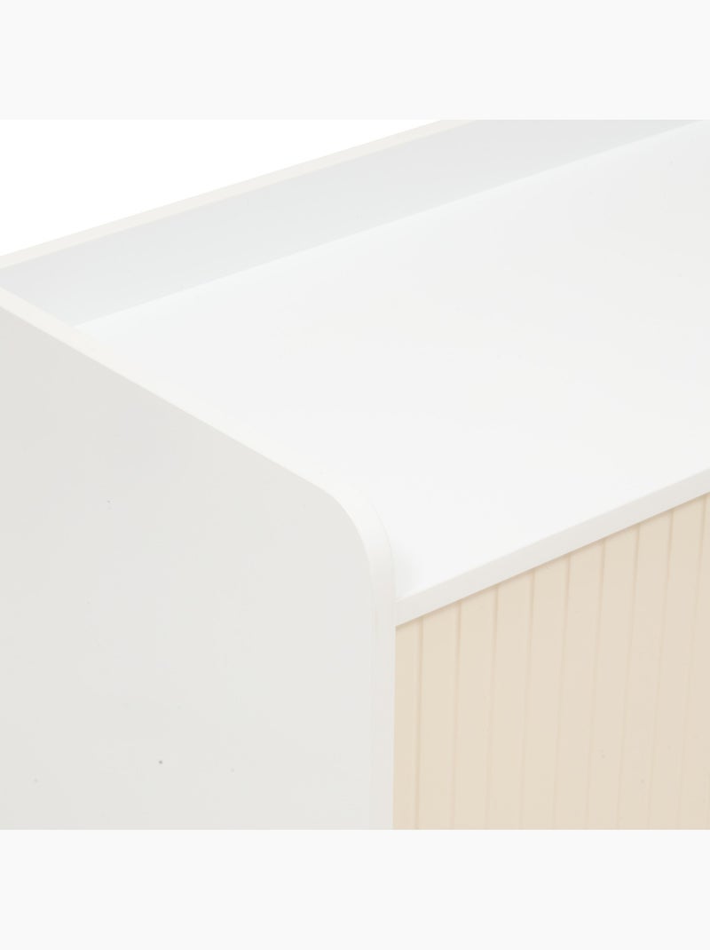 Meuble de rangement enfant 2 portes coulissantes BOULI Beige - Kiabi