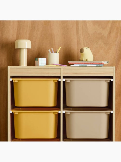 Meuble de rangement enfant 6 bacs de rangement colorés Sora - Kiabi