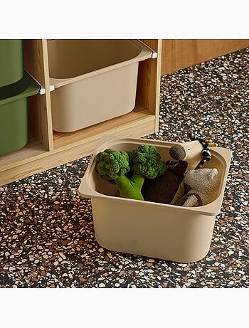 Meuble de rangement enfant 6 bacs de rangement colorés Sora