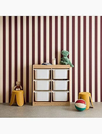 Meuble de rangement enfant 6 bacs de rangement Sora