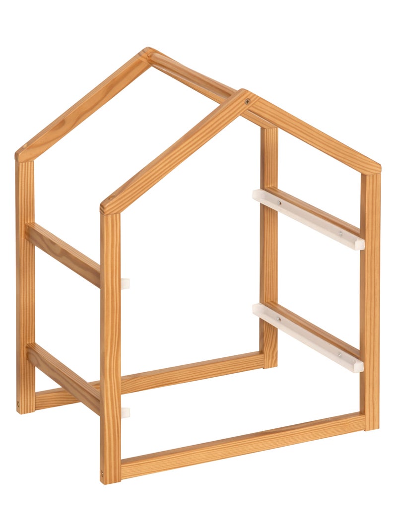Meuble de rangement enfant avec 2 bacs amovibles Blanc - Kiabi