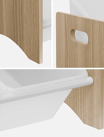 Meuble de rangement jouet 12 casiers Tobias