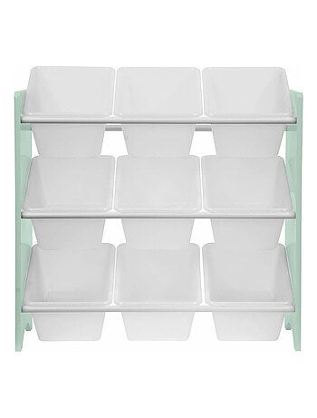 Meuble de rangement jouet 9 casiers Tobias