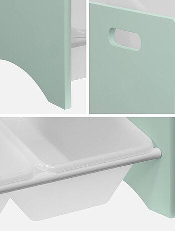 Meuble de rangement jouet 9 casiers Tobias