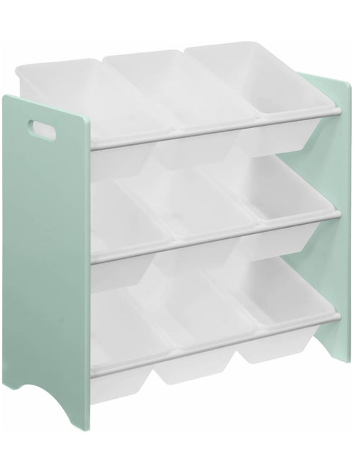Meuble de rangement jouet 9 casiers Tobias - Kiabi