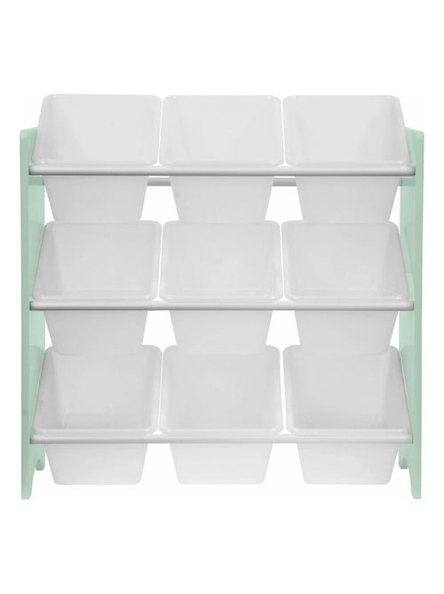 Meuble de rangement jouet 9 casiers Tobias - Kiabi Meuble de rangement jouet 9 casiers Tobias - Kiabi