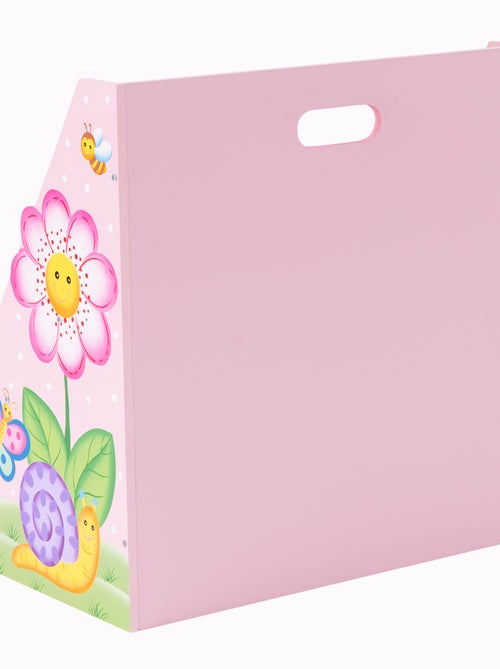 Meuble de rangement livres magazines étagère bibliothèque enfant fille Magic Garden Fantasy Fields - Kiabi