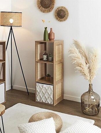 Meuble de rangement modulable 3 cases Bali