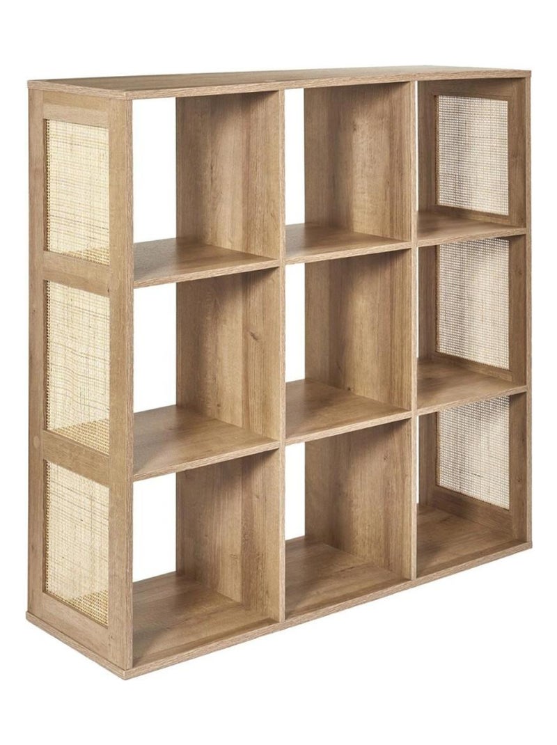 Meuble de rangement modulable 9 cases Bali Beige - Kiabi