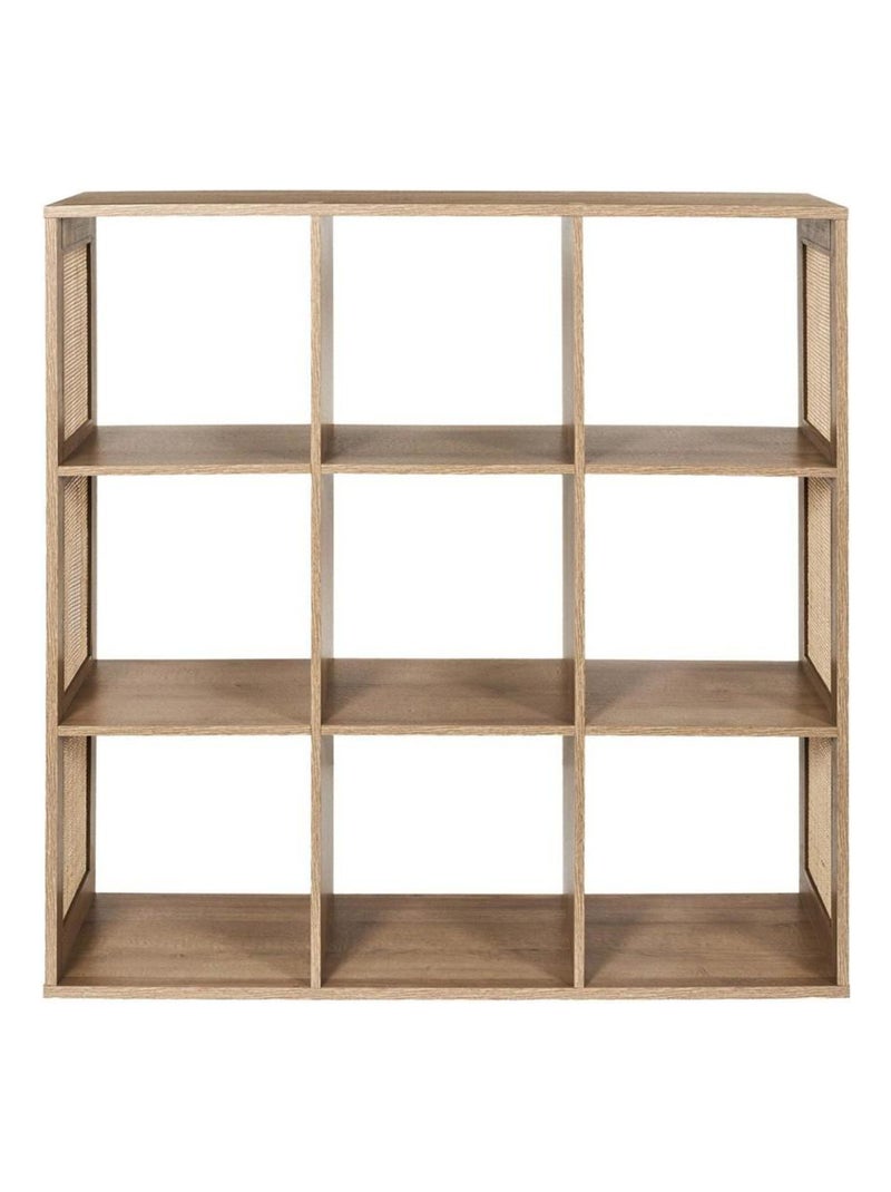 Meuble de rangement modulable 9 cases Bali Beige - Kiabi