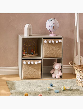 Meuble de rangement modulable à 4 cases