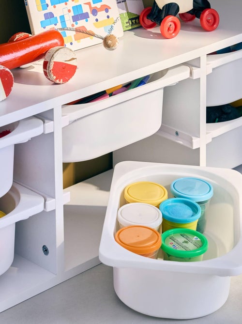 Meuble de rangement pour enfant 6 bacs de rangement Sora - Kiabi Meuble de rangement pour enfant 6 bacs de rangement Sora - Kiabi