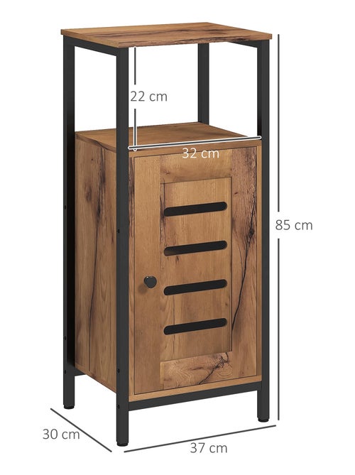 Meuble de rangement salle de bain style industriel - Kiabi
