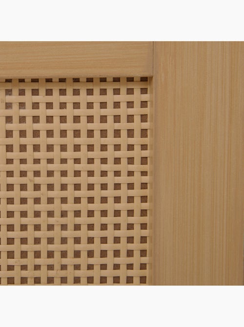 Meuble de salle de bain 1 porte et 2 tiroirs cane - Kiabi