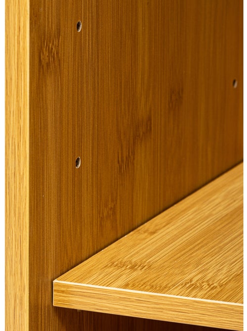 Meuble de salle de bain en bambou SICELA - Kiabi
