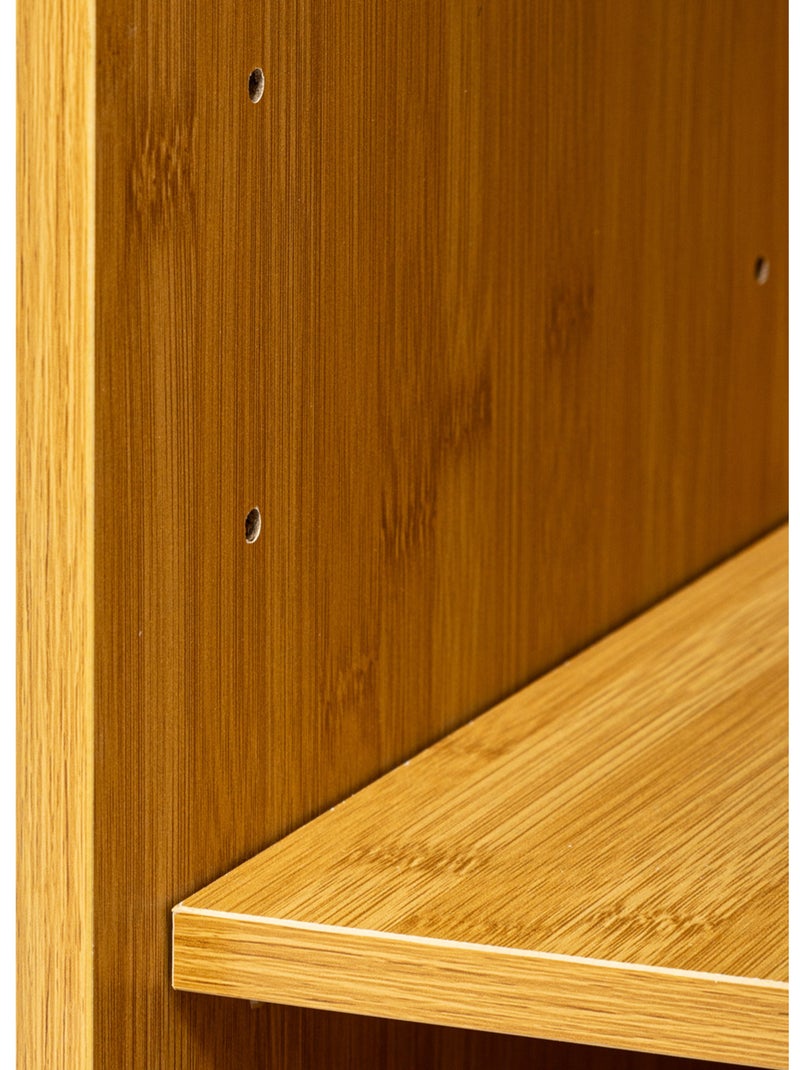 Meuble de salle de bain en bambou SICELA Marron - Kiabi