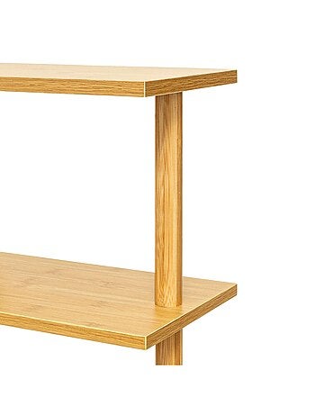 Meuble de WC en bambou SICELA - Marron