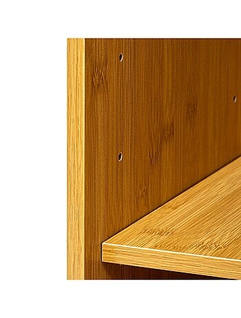 Meuble de WC en bambou SICELA - Marron