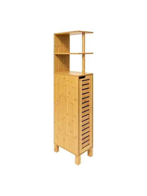Meuble de WC en bambou SICELA - Marron - Kiabi