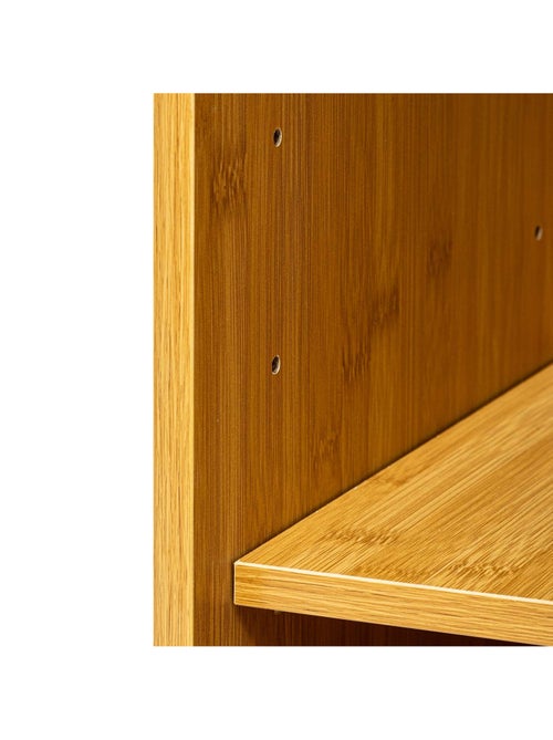 Meuble de WC en bambou SICELA - Marron - Kiabi