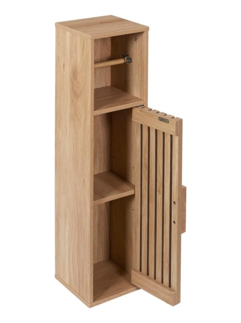 Meuble dérouleur à papier WC Klaus Beige - Kiabi