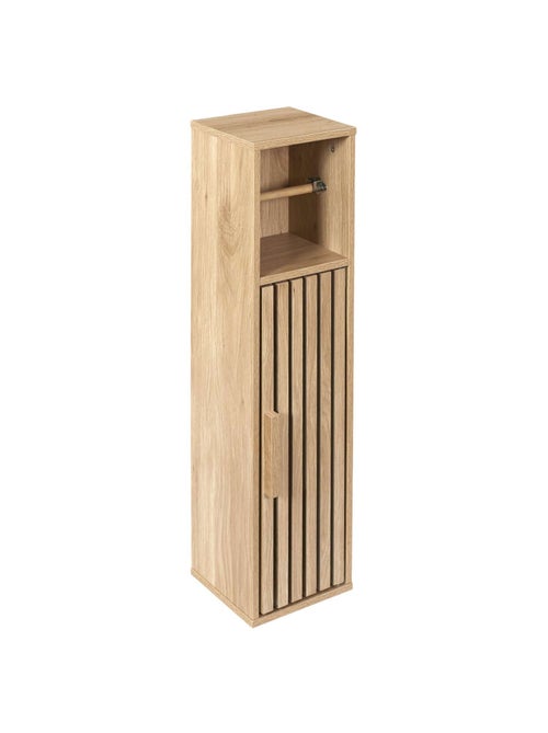 Meuble dérouleur de papier toilette Saulk - Marron - Kiabi