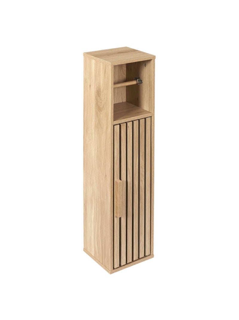 Meuble dérouleur de papier toilette Saulk - Marron Marron - Kiabi