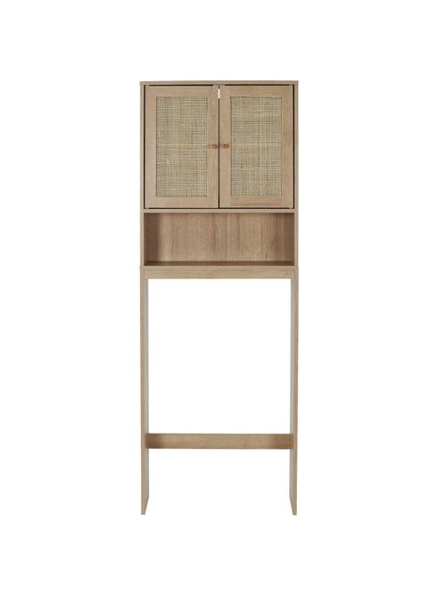 Meuble dessus WC Bali en cannage - Marron - Kiabi