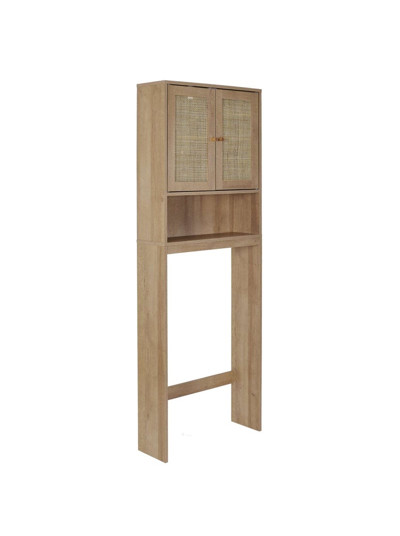 Meuble dessus WC Bali en cannage - Marron Marron - Kiabi