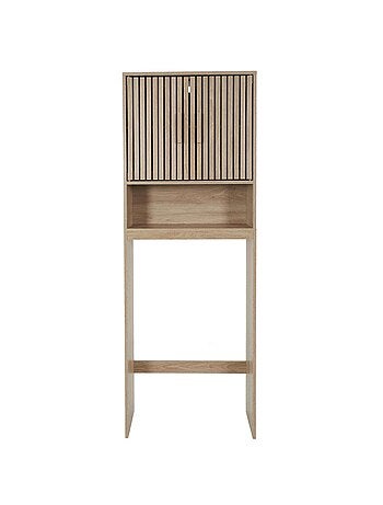 Meuble dessus WC Saulk en bois - Marron