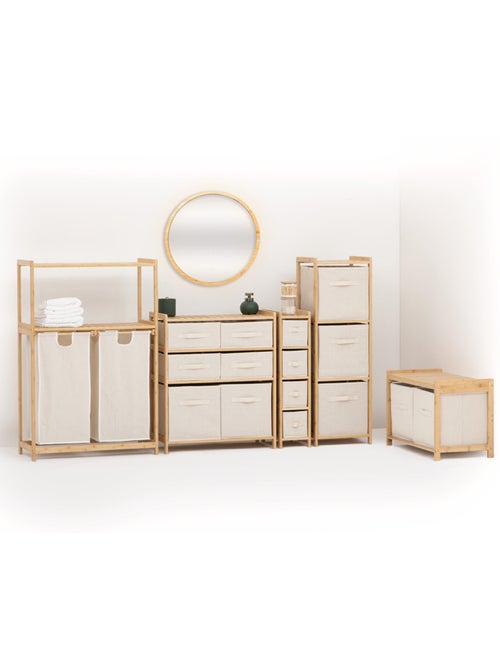 Meuble étagère avec 6 paniers TIDY BOX - Kiabi