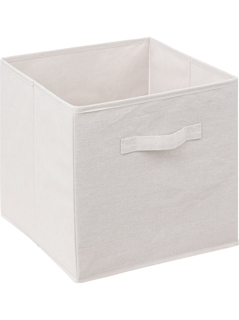 Meuble étagère avec 6 paniers TIDY BOX Beige - Kiabi