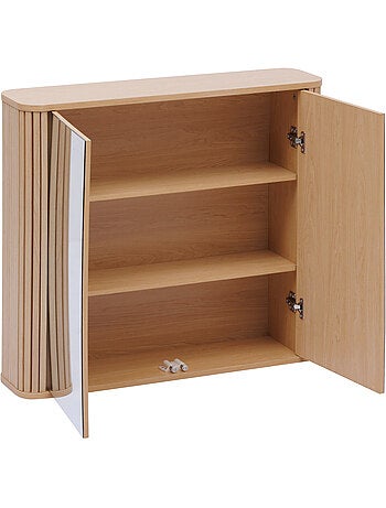 Meuble haut de salle de bain avec miroir LIORA