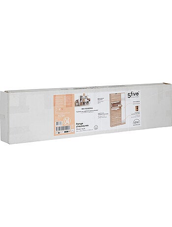 Meuble range-chaussures 24 paires effet chêne DRAWY