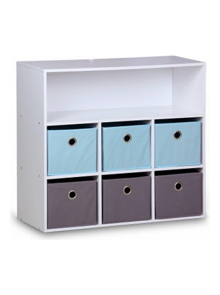 Meuble rangement enfant 6 paniers Camille