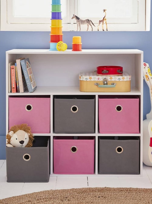 Meuble rangement enfant 6 paniers Camille - Kiabi