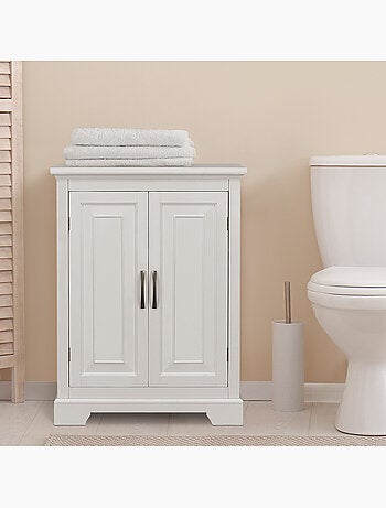 Meuble salle de bain sur pied, 81cm