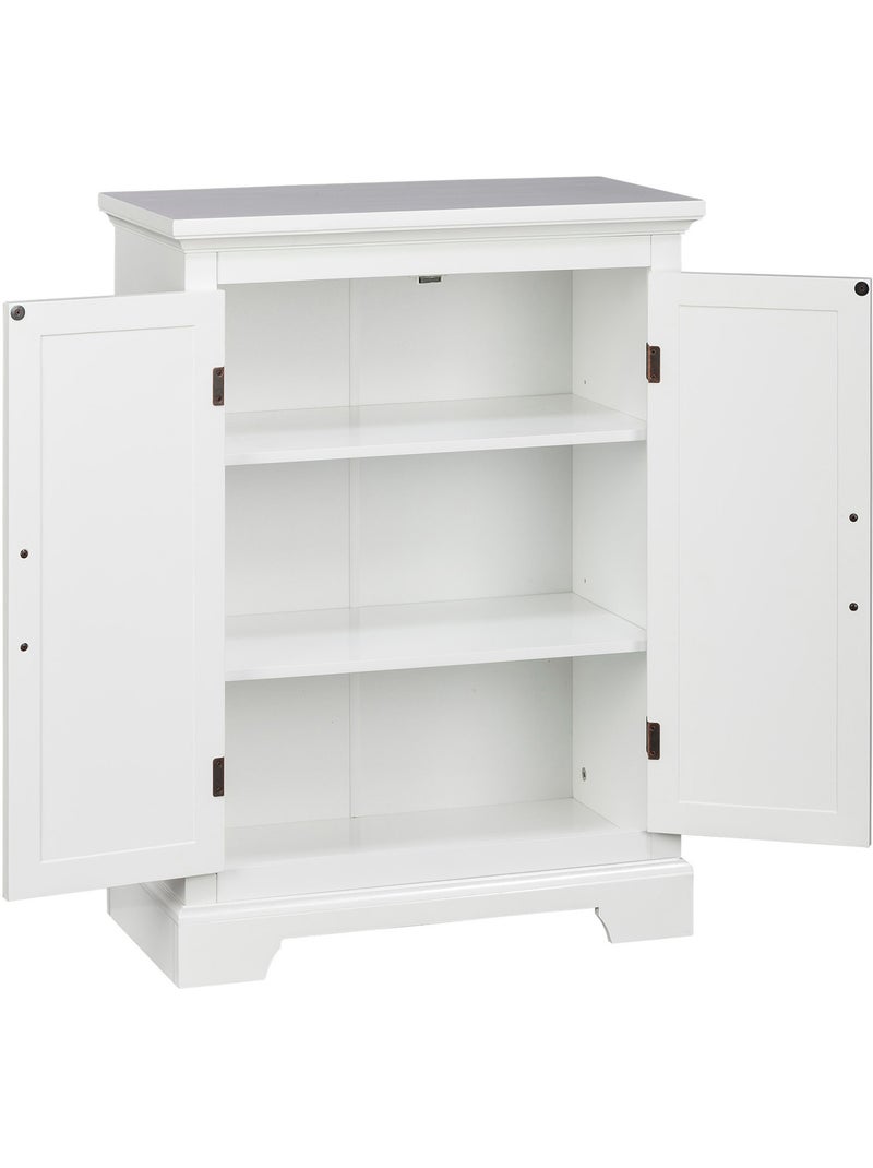Meuble salle de bain sur pied, 81cm Blanc - Kiabi