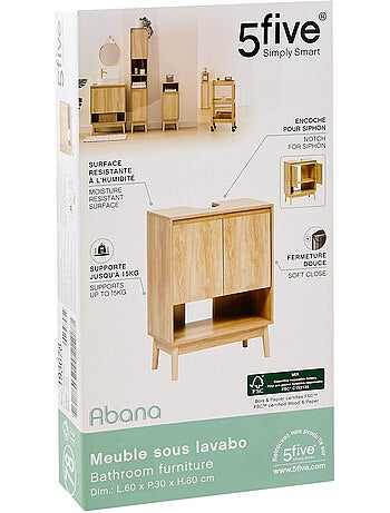 Meuble sous-lavabo ABANA