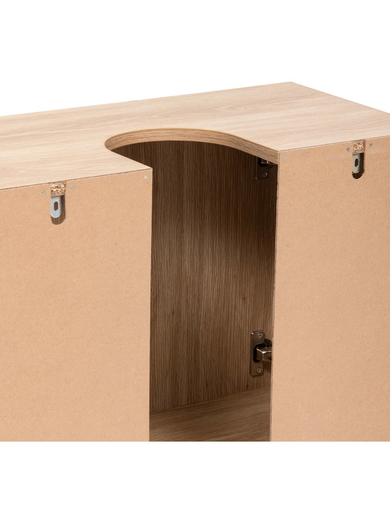 Meuble sous-lavabo ABANA Beige - Kiabi