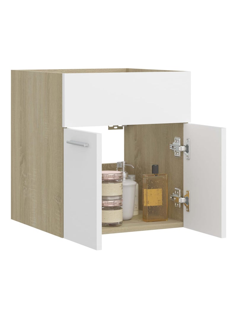 Meuble sous lavabo Blanc - Kiabi