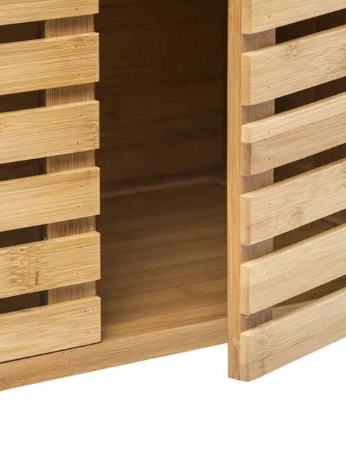 Meuble sous lavabo pour salle de bain Sicela bambou - Kiabi