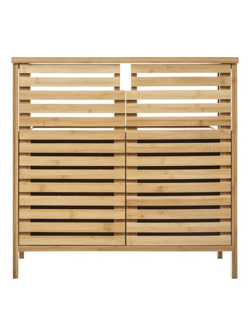 Meuble sous lavabo pour salle de bain Sicela bambou - Kiabi